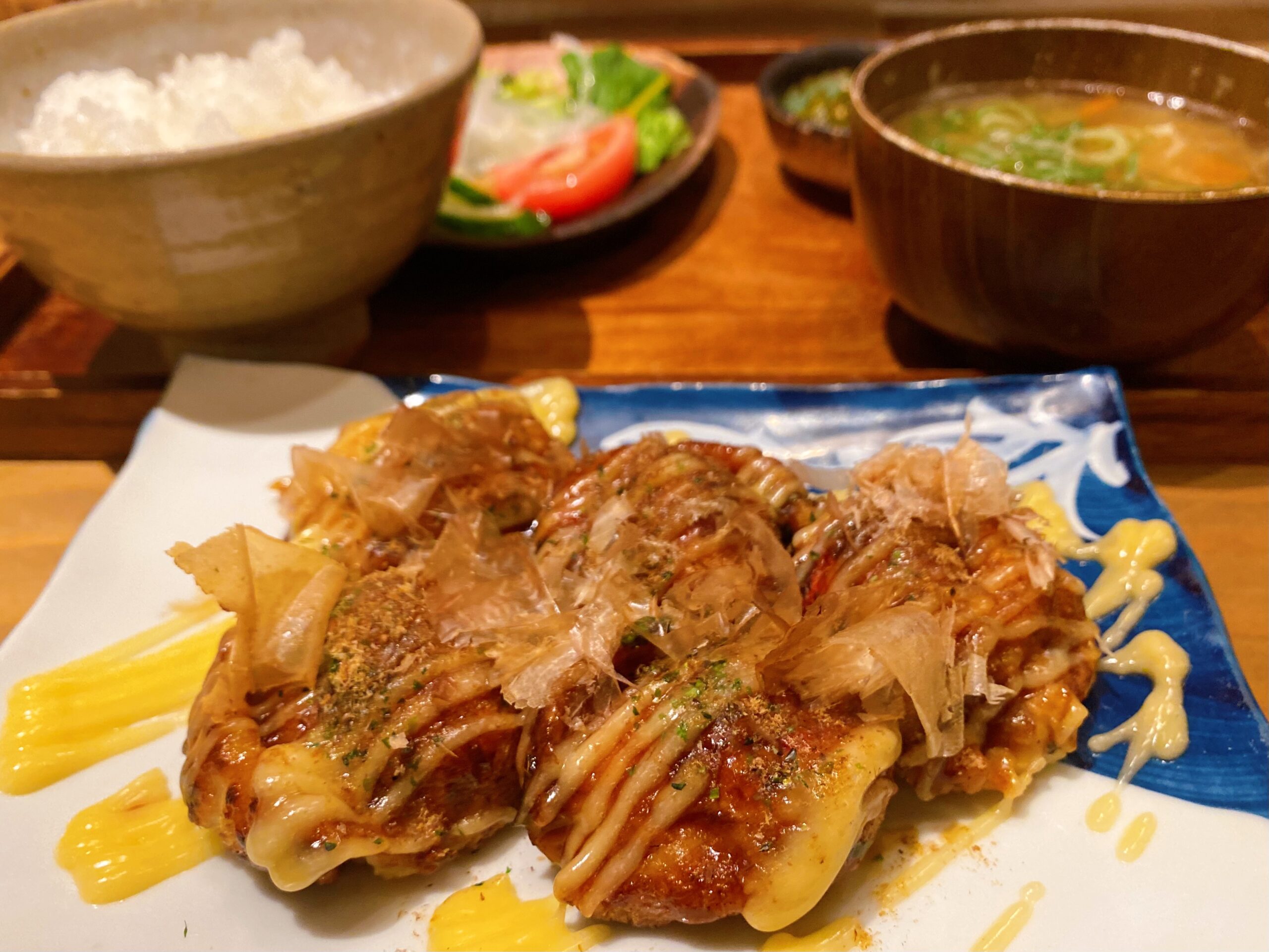 たこ焼き定食
